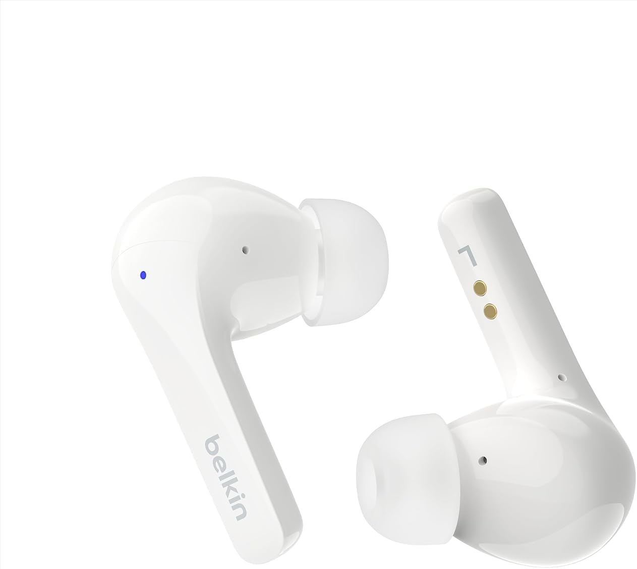Belkin SoundForm Motion True Wireless Earbuds - White Belkin SoundForm Motion True Wireless Earbuds - White